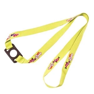 Bottle Holder Lanyard w/ rubber attachment (Stock Material)