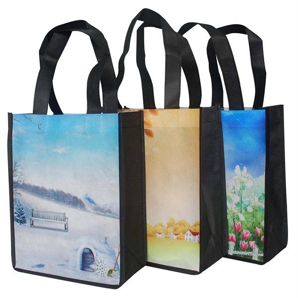 Carrie Sublimated Full Color Tote Bag - Image 2