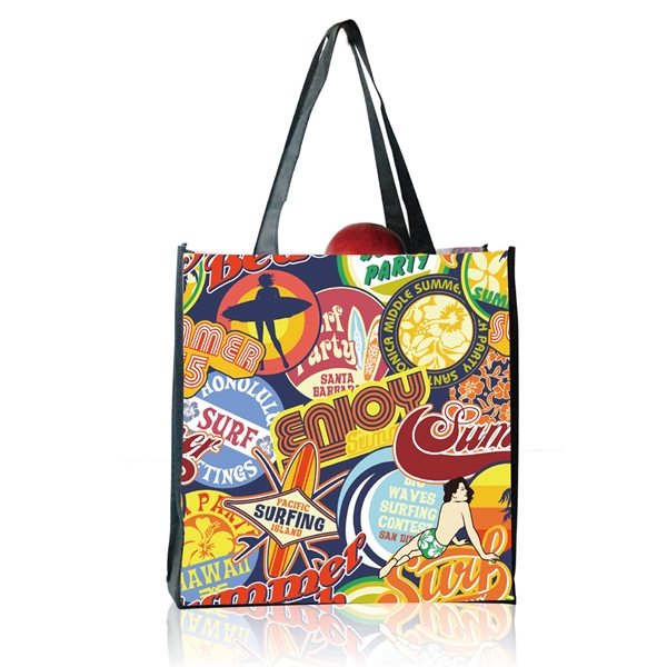 Marie Sublimated Full Color Tote Bag - Image 2