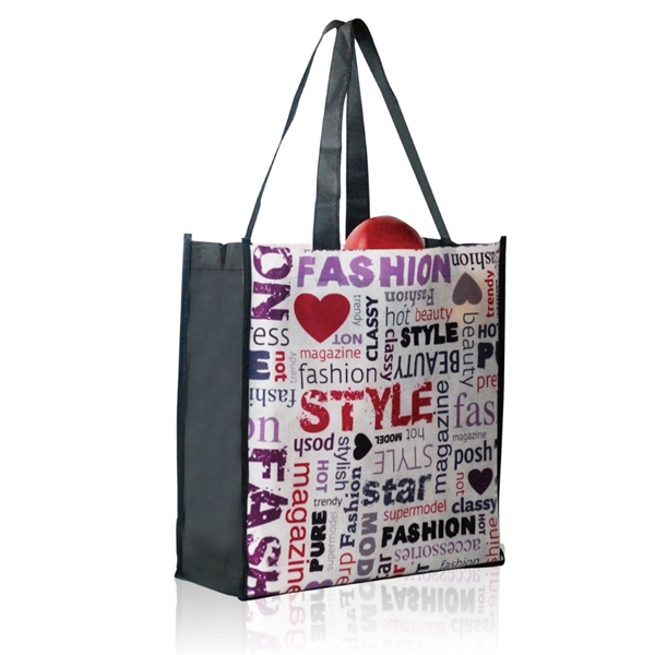 Marie Sublimated Full Color Tote Bag - Image 1