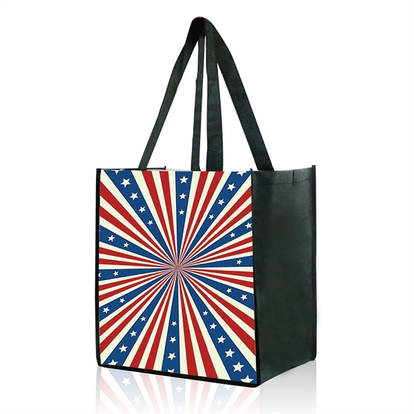 Patrick Sublimated Full Color Tote Bag - Image 1