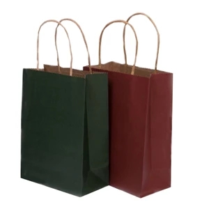 New Design High-end Eco-friendly Brown Paper Craft Bags
