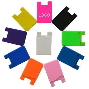 Silicone Card Sleeve Phone Wallet
