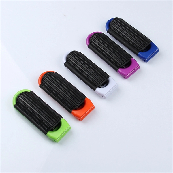 Plastic Hair comb with mirror - Image 2