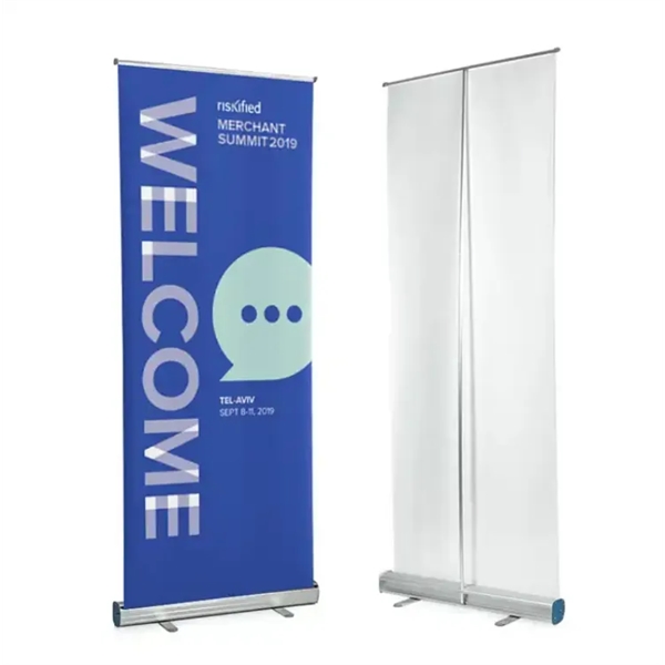 Aluminium Roll Up Banner Stand Advertising Display