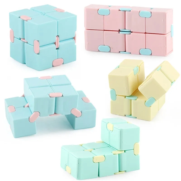 Cute Mini Infinity Cube Fidget Game Toy for Anxiety Relief