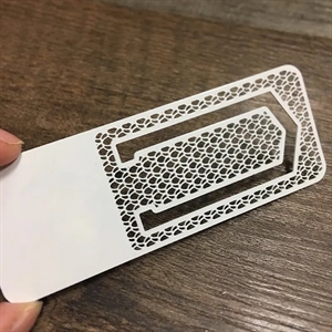 Metal Stencil Bookmark - Brilliant Promos - Be Brilliant!