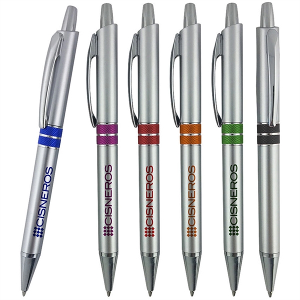 Olive Silver Pen - Image 1
