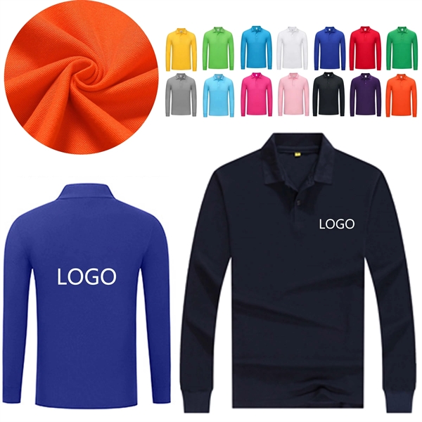 Long Sleeve Polo Shirts For Men And Women
