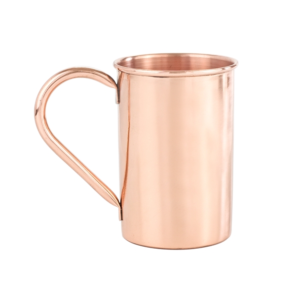 THE ROOSEVELT COPPER MOSCOW MULE MUG IN SMOOTH OR HAMMERED - Image 1