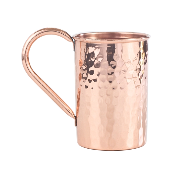 THE ROOSEVELT COPPER MOSCOW MULE MUG IN SMOOTH OR HAMMERED - Image 2