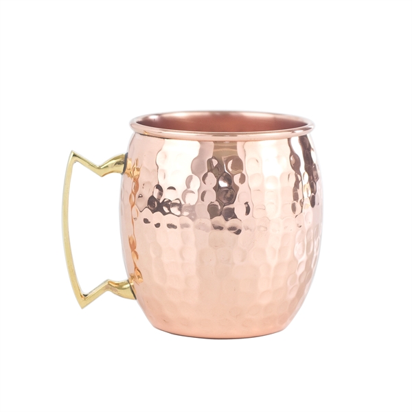 THE ORIGINAL COPPER MOSCOW MULE MUG IN SMOOTH OR HAMMERED - Image 2