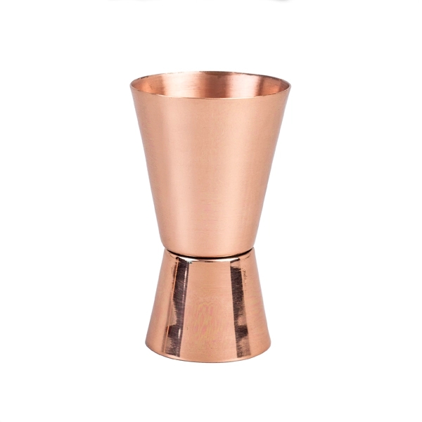 THE COPPER JIGGER IN SMOOTH OR HAMMERED FINISH
