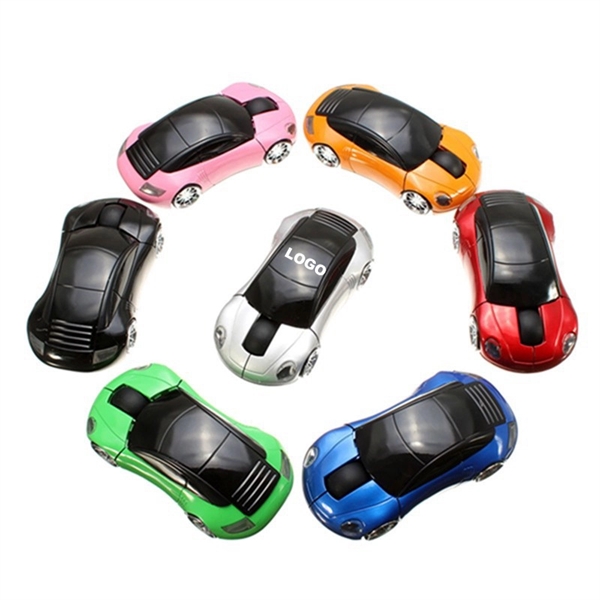 Cool Sport Car Shape Mouse 2.4GHz Wireless Computer Mouse O - Image 1