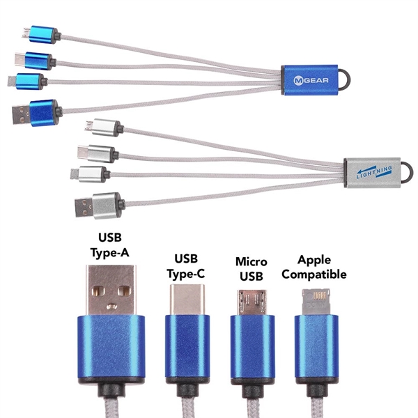 Eclipse 3-In-One USB Charging Cable - Image 2
