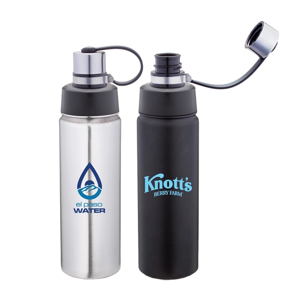 Glacier 20 oz Insulated Stainless Steel Bottle - Image 1