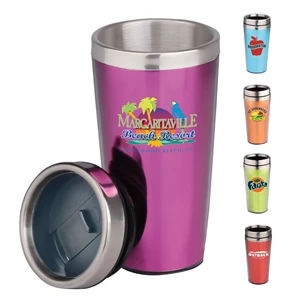 Luster 16 Oz Double-wall Stainless Steel Tumbler