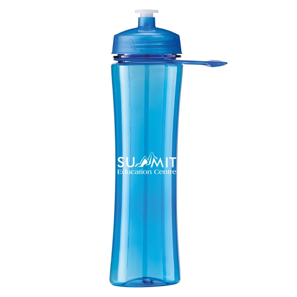 24 oz Polysure Exertion Plastic Water Bottle w/Grip