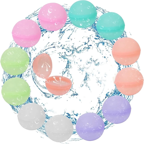 Reusable Water Balloons Summer Bombs SiliconeToys