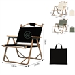 Outdoor Furniture Kermit Aluminum Portable Folding Chair