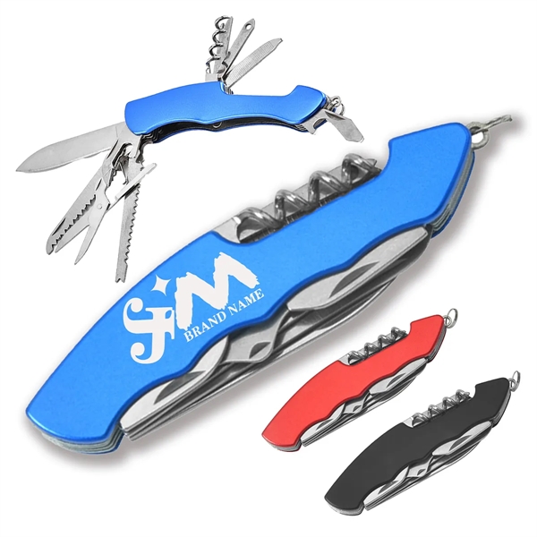 Foldable Portable Camping Outdoor Multitools With Opener
