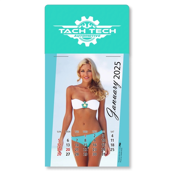 Peel-N-Stick® Swimsuit Calendar Pad