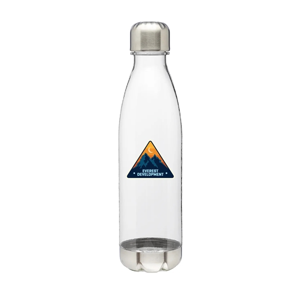 25 oz. AMPHORA Plastic Water Bottles w/ Full Color Imprint