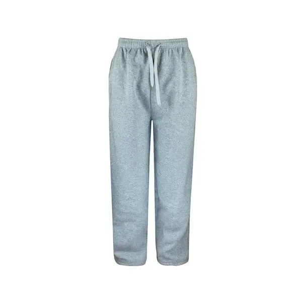 Men's Fleece Sweatpants - Light Grey Large