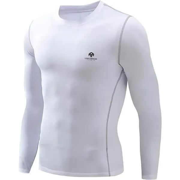 Men's Fleece Lined Compression Thermal Shirt