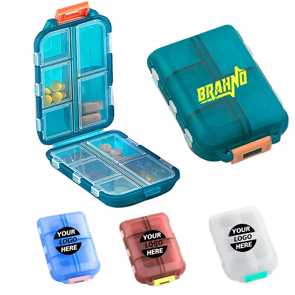 Travel Pocket Daily Medicine Case Pill Organizer Box