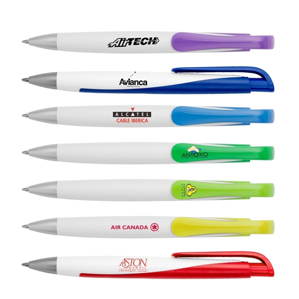 Colorful Series Plastic Ballpoint Pen - Image 5