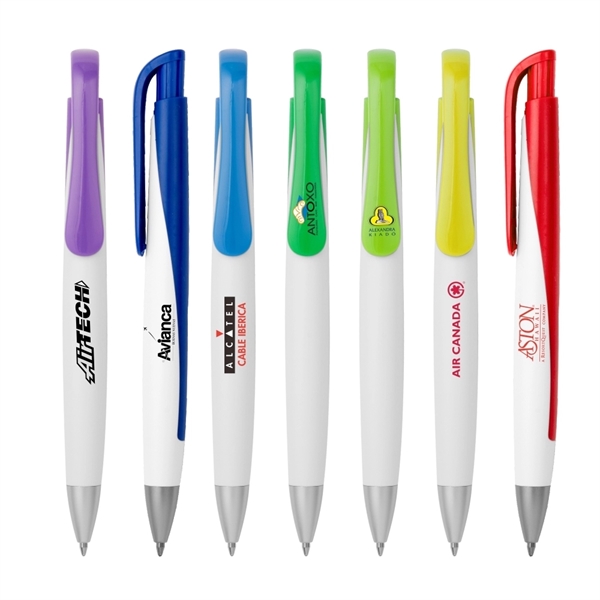 Colorful Series Plastic Ballpoint Pen, Advertising Pen - Image 1