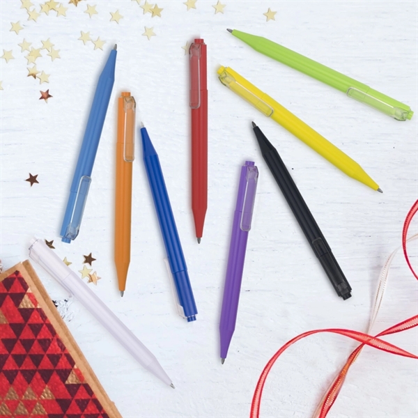 Colorful Series Plastic Ballpoint Pen, Advertising Pen - Image 2