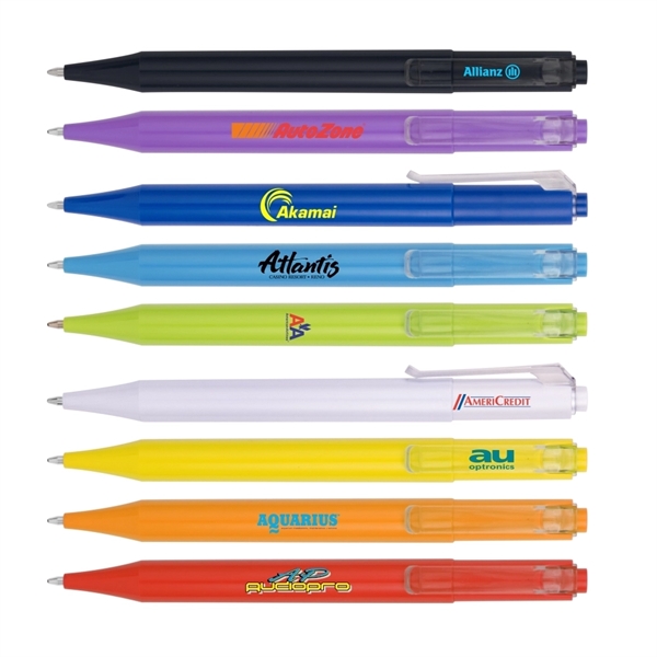 Colorful Series Plastic Ballpoint Pen, Advertising Pen - Image 5