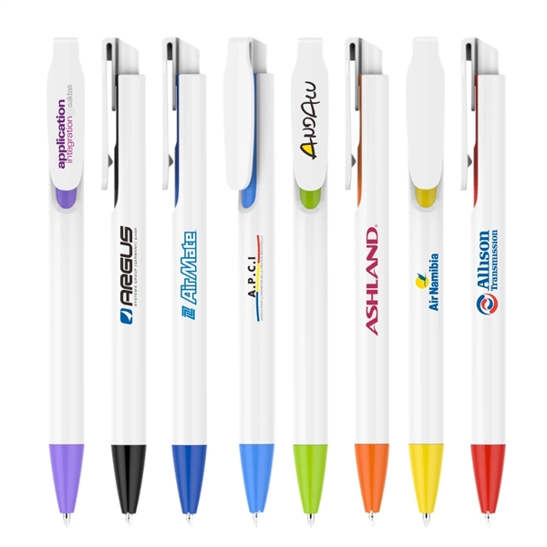 Colorful Series Plastic Ballpoint Pen - Image 1