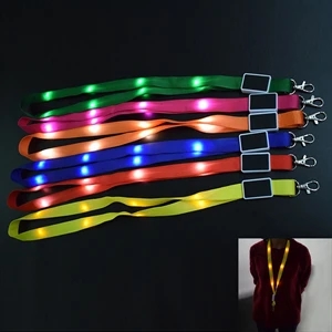 8 colors LED Light Lanyard