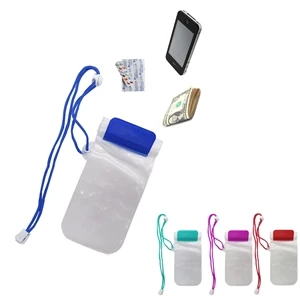 Waterproof Phone Pouch with Lanyard