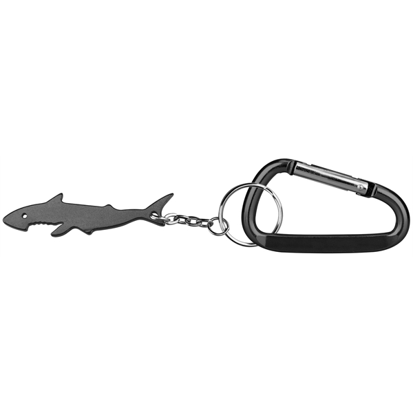 Shark shape keychain with carabiner - Image 4