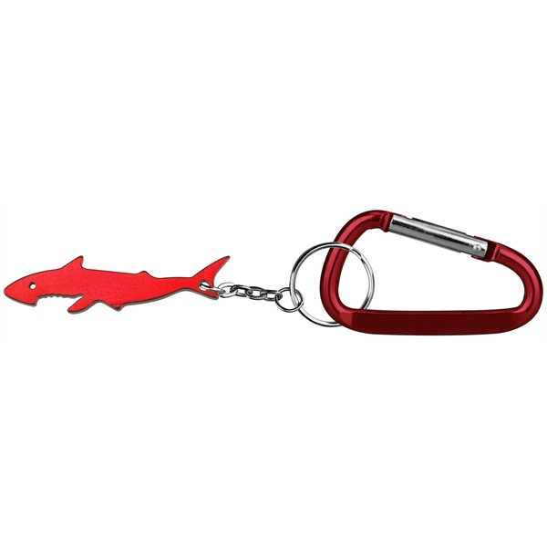 Shark shape keychain with carabiner - Image 5