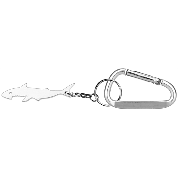Shark shape keychain with carabiner - Image 6