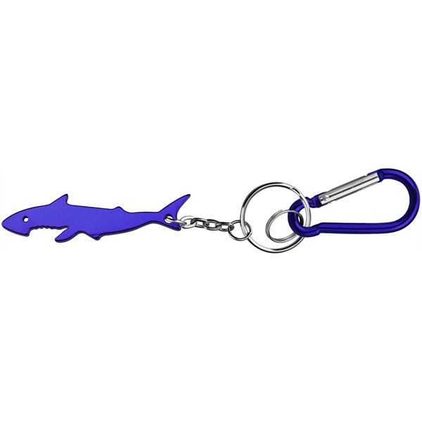 Shark shape keychain with carabiner - Image 2
