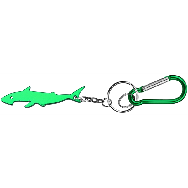 Shark shape keychain with carabiner - Image 3