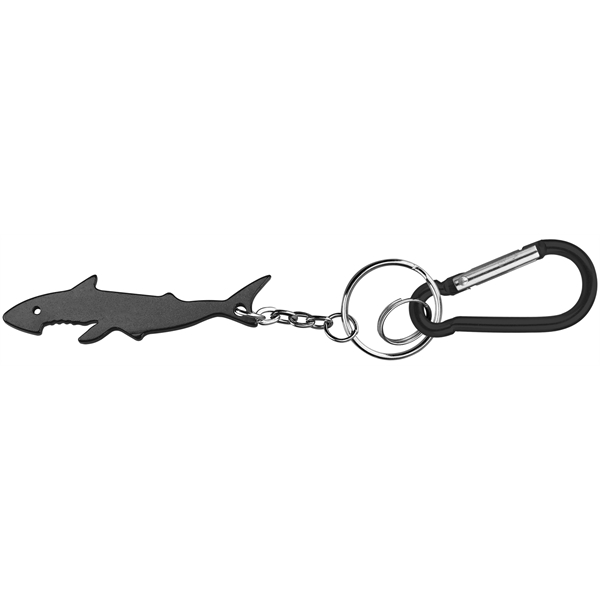 Shark shape keychain with carabiner - Image 4