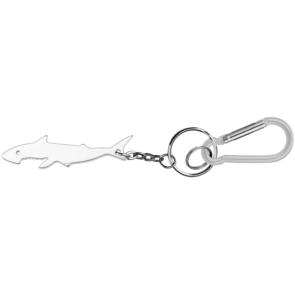 Shark shape keychain with carabiner - Image 6