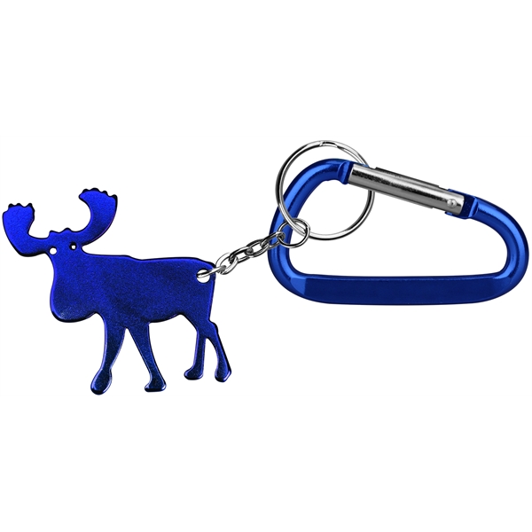 Elk Shape Bottle Opener Key Chain - Image 2