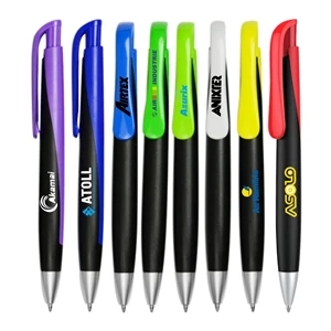 Colorful Series Plastic Ballpoint Pen, Advertising Pen