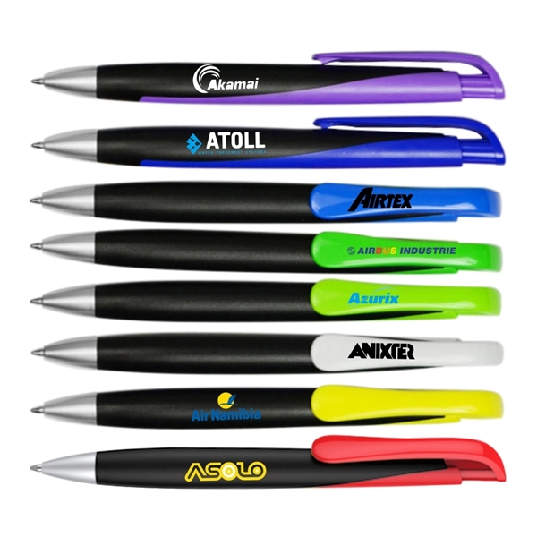 Colorful Series Plastic Ballpoint Pen, Advertising Pen - Image 5