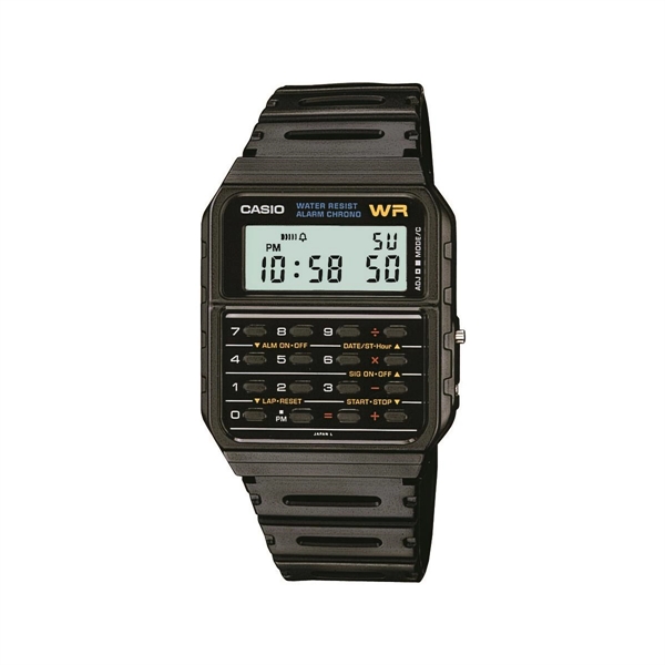 Casio Calculator Watch Black