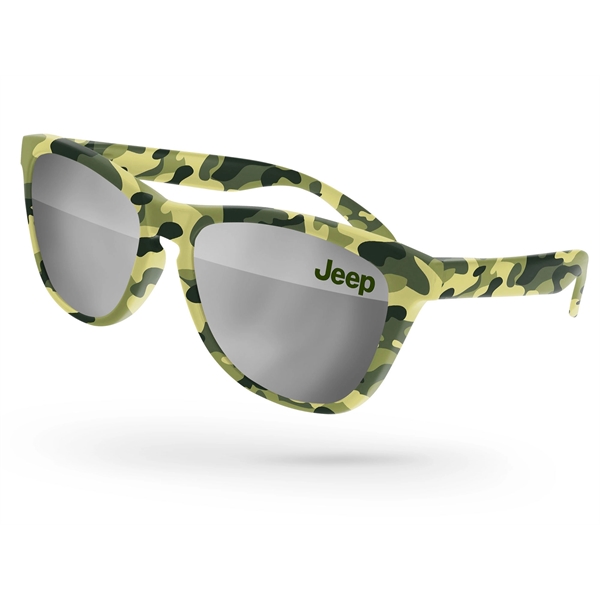 Frog Mirror Sunglasses w/ full-color sublimation - Image 1