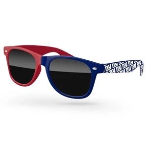 Split-Tone Retro Sunglasses w/ 1-color imprint